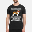 Bulldog Through The Snow - Premium Men's T-shirt