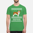 Bulldog Through The Snow - Premium Men's T-shirt