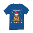 Merry Christmas German Shepherd - Premium Men's T-shirt