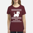 Westie Through The Snow  - Premium Women's T-shirt