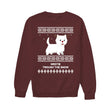 Westie Through The Snow  - Unisex Sweatshirt