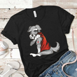 I love Mom Tattoo Schnauzer T-Shirt