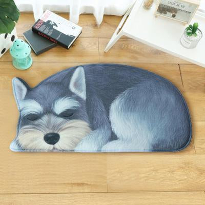 Schnauzer Floor Mat