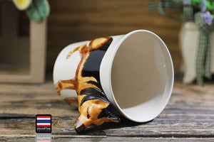 3D German Shepherd Mug