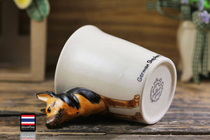 3D German Shepherd Mug