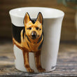 3D German Shepherd Mug