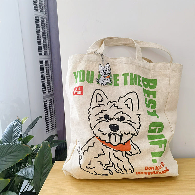 Big Westie Tote Bag