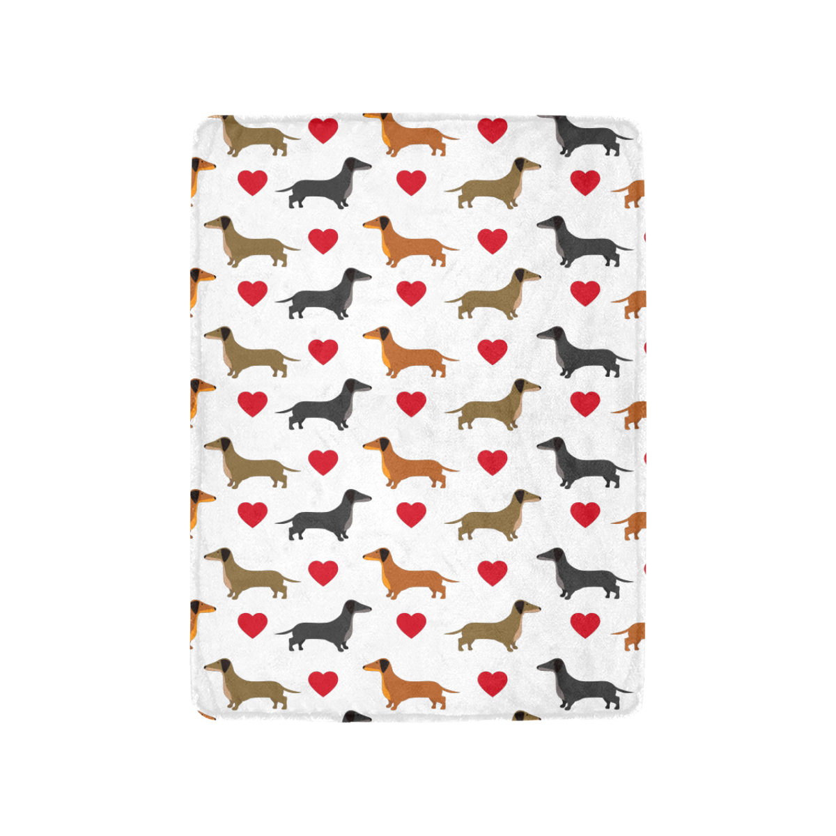 Dachshund Love Blanket