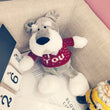 Schnauzer In Sweater Stuffed Toy