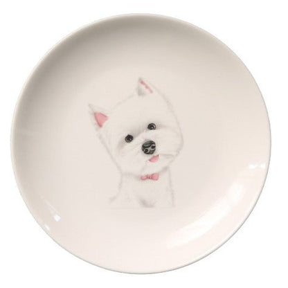 Westie Dessert Plates