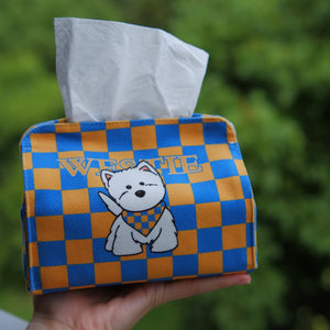 Westie Dog Tissue Box Cover