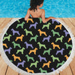 Schnauzer Beach Towel