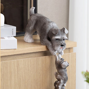 Decorative Schnauzer Statue