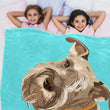 Schnauzer Ultra-Soft Fleece Blanket