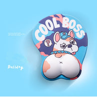 3D Dogs Mouse Pad