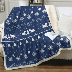 Christmas Westie Blanket
