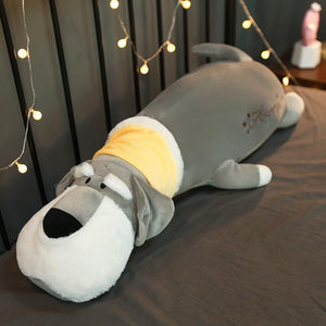 Cory Schnauzer Stuffed Animal Pillow