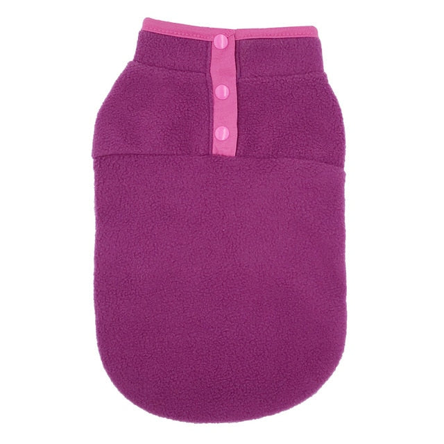 2-Color Fleece Dachshund Sweater For Dog