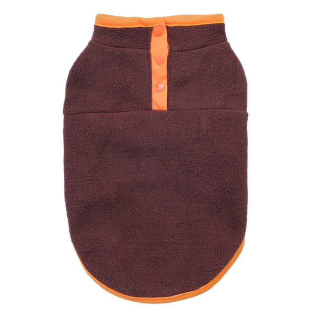 2-Color Fleece Dachshund Sweater For Dog