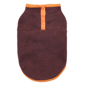 2-Color Fleece Dachshund Sweater For Dog