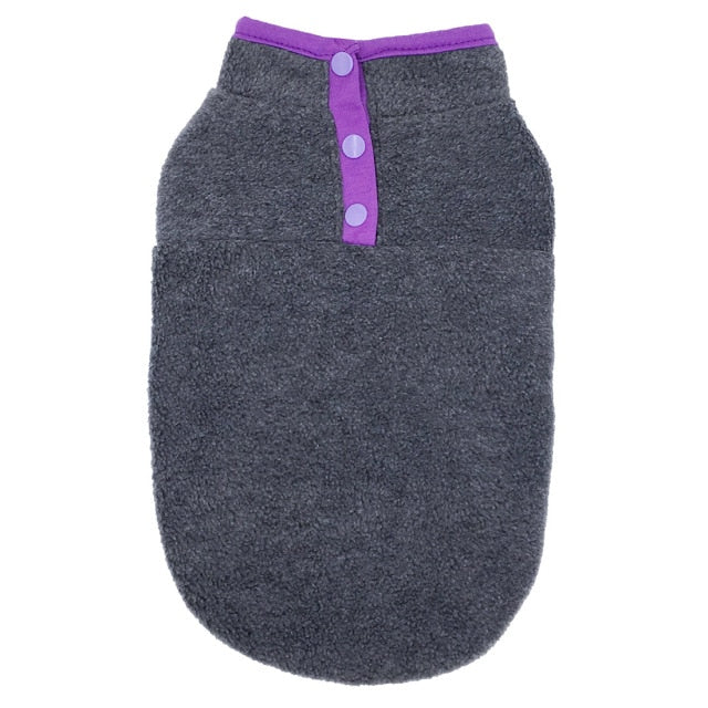 2-Color Fleece Dachshund Sweater For Dog