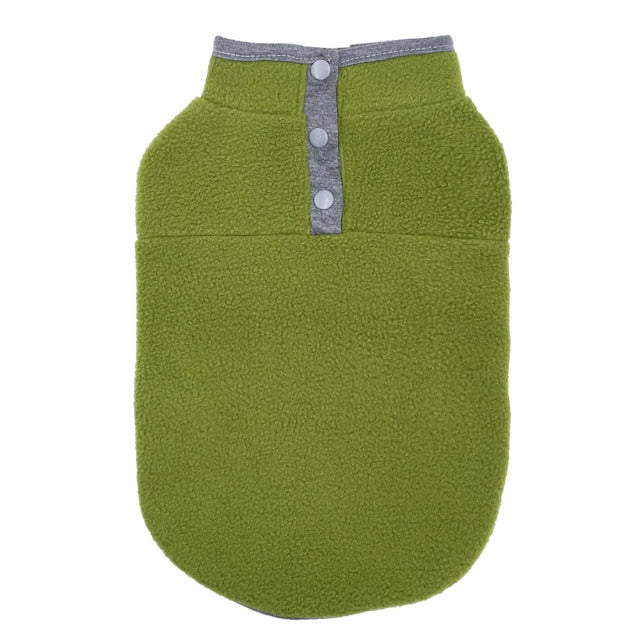 2-Color Fleece Dachshund Sweater For Dog
