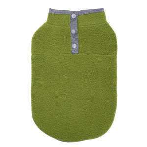 2-Color Fleece Dachshund Sweater For Dog
