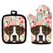 Dog pot holder and oven mitt
