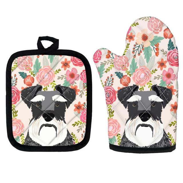 Dog pot holder and oven mitt