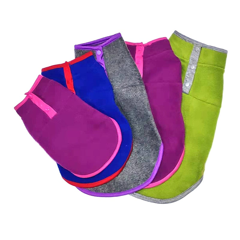 2-Color Fleece Dachshund Sweater For Dog
