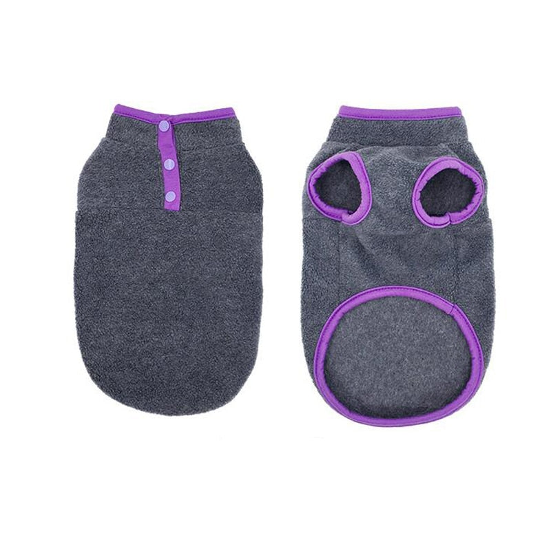 2-Color Fleece Dachshund Sweater For Dog