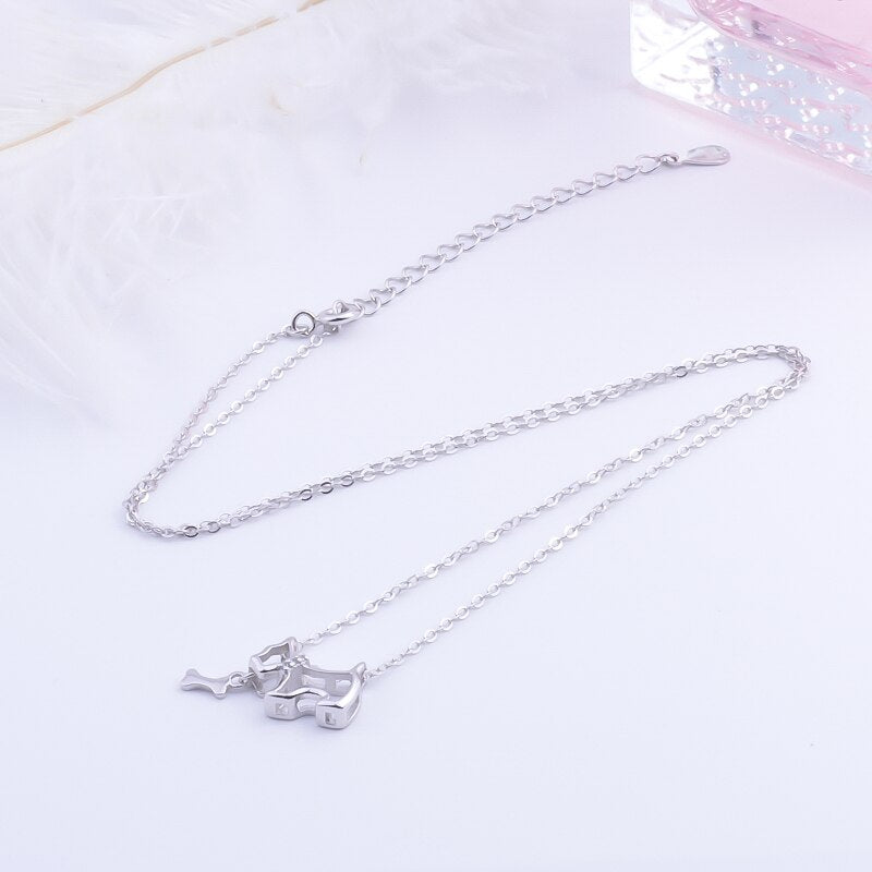 925 Sterling Silver Westie Necklace