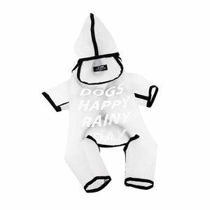 Schnauzer Raincoat with Hoodie