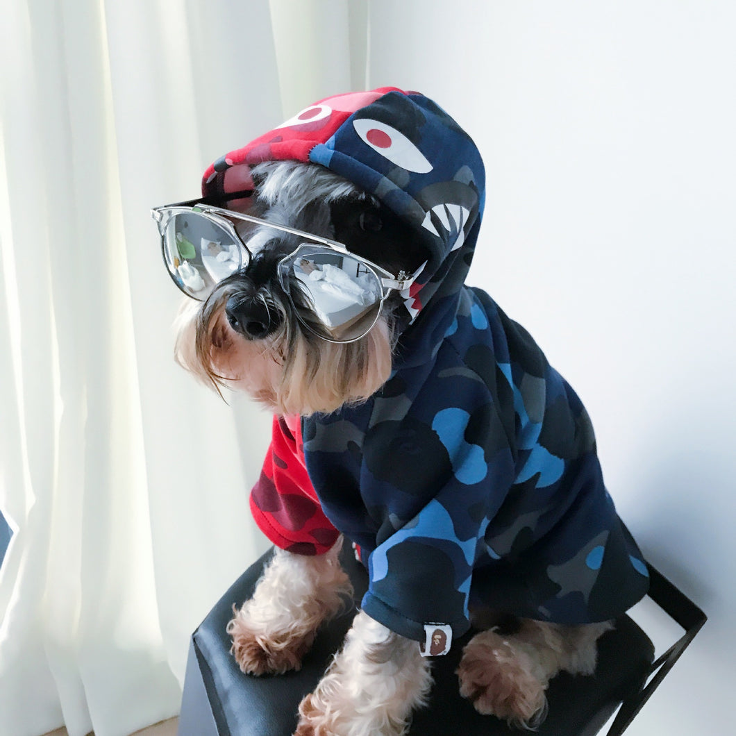 Camouflage Dog Hoodie