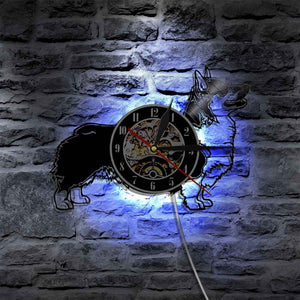 Corgi Wall clock
