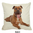 Smiley Staffy Pillow Case