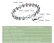 925 Sterling Silver Westie Charm Bracelet