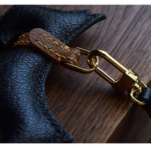 Luxury Leather Schnauzer pendant