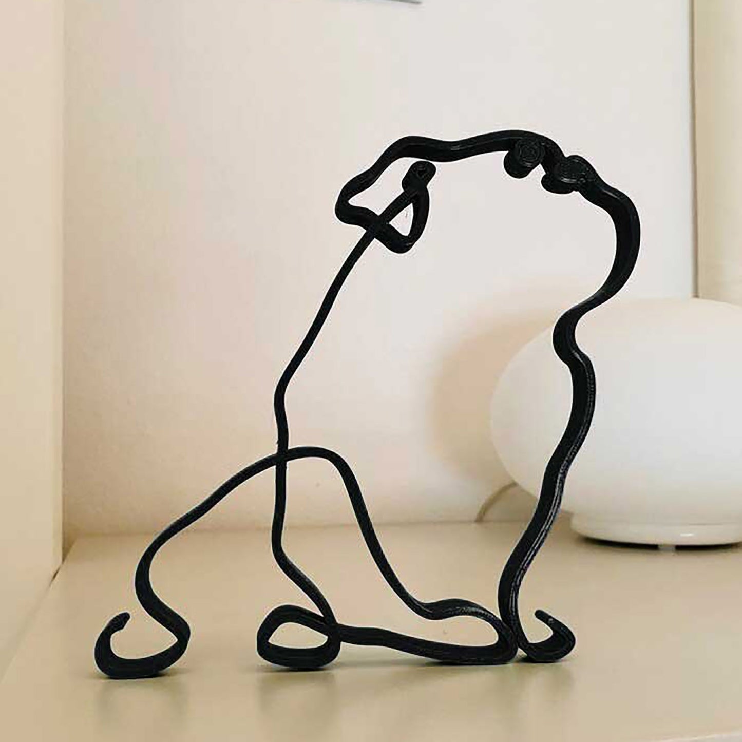 English Bulldog Sculpture
