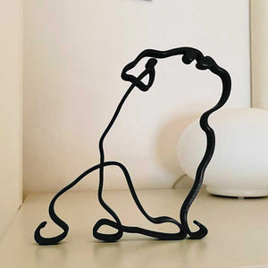 English Bulldog Sculpture