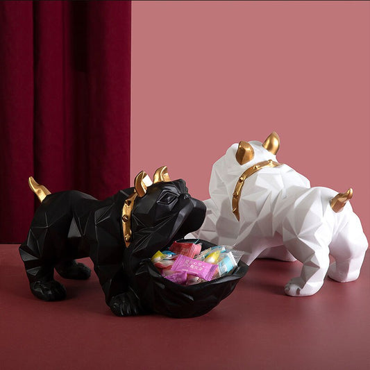 Bulldog Candy Holder