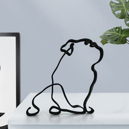 English Bulldog Sculpture