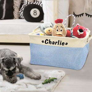 Personalized Dog Toy Box