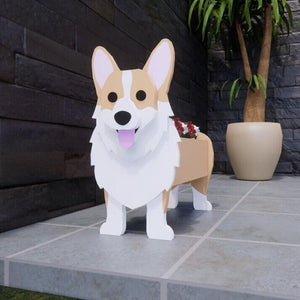 Dog Flower Planter