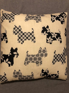 Westies Throw Pillow Case