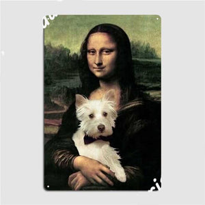 Westie Metal Wall Art