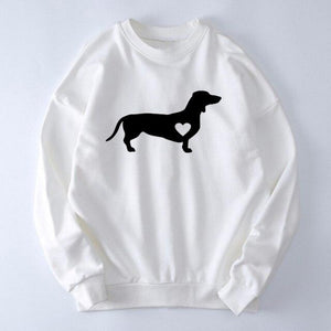 Dachshund Heart Sweatshirt