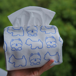 Westie Dog Tissue Box Cover