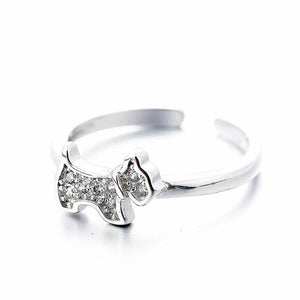 Abby Westie 925 Sterling Silver Ring 1