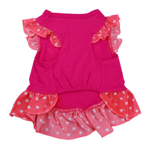 Angel Ruffled Dog T-Shirt